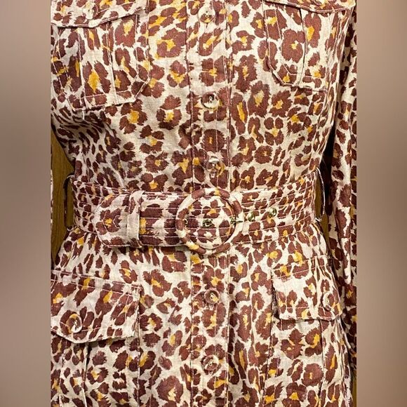 Zimmermann Resistance Safari Shirt Dress size 1/us size 6 - Picture 6 of 10